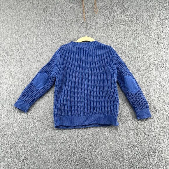 Milkshake Girls Periwinkle Blue Sweater with Shoulder patches - Picture 11 of 14